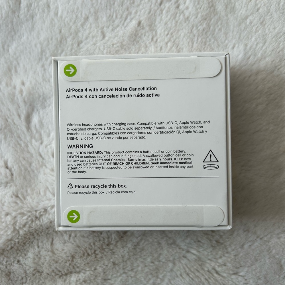 NEW AirPods 4 with Noice Cancellation - Picture 3 of 5